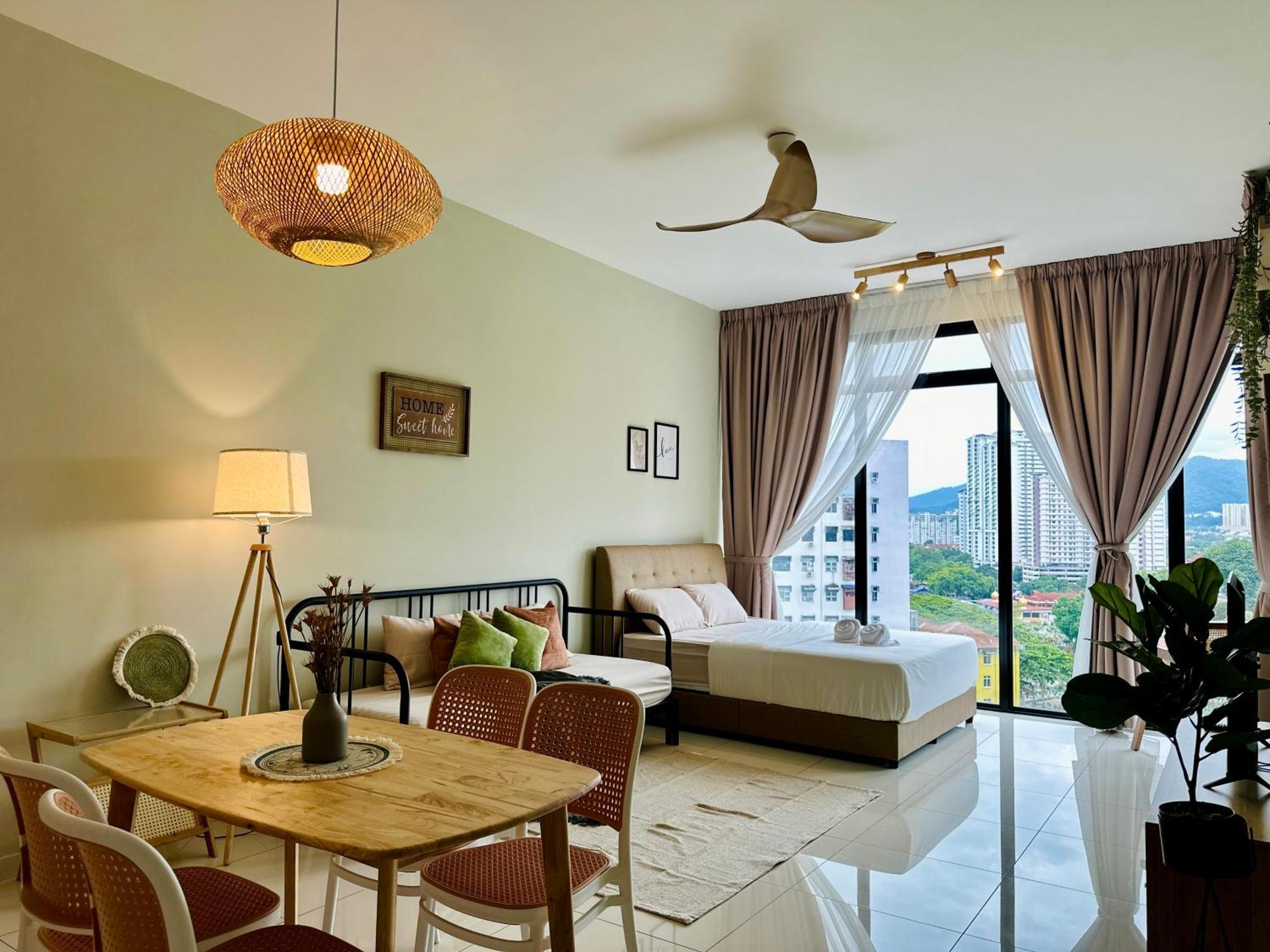 2Br Luxury Rooftop Swimming Pook Homestay@Georgetown@10Pax - 无敌美景两房民宿 Экстерьер фото