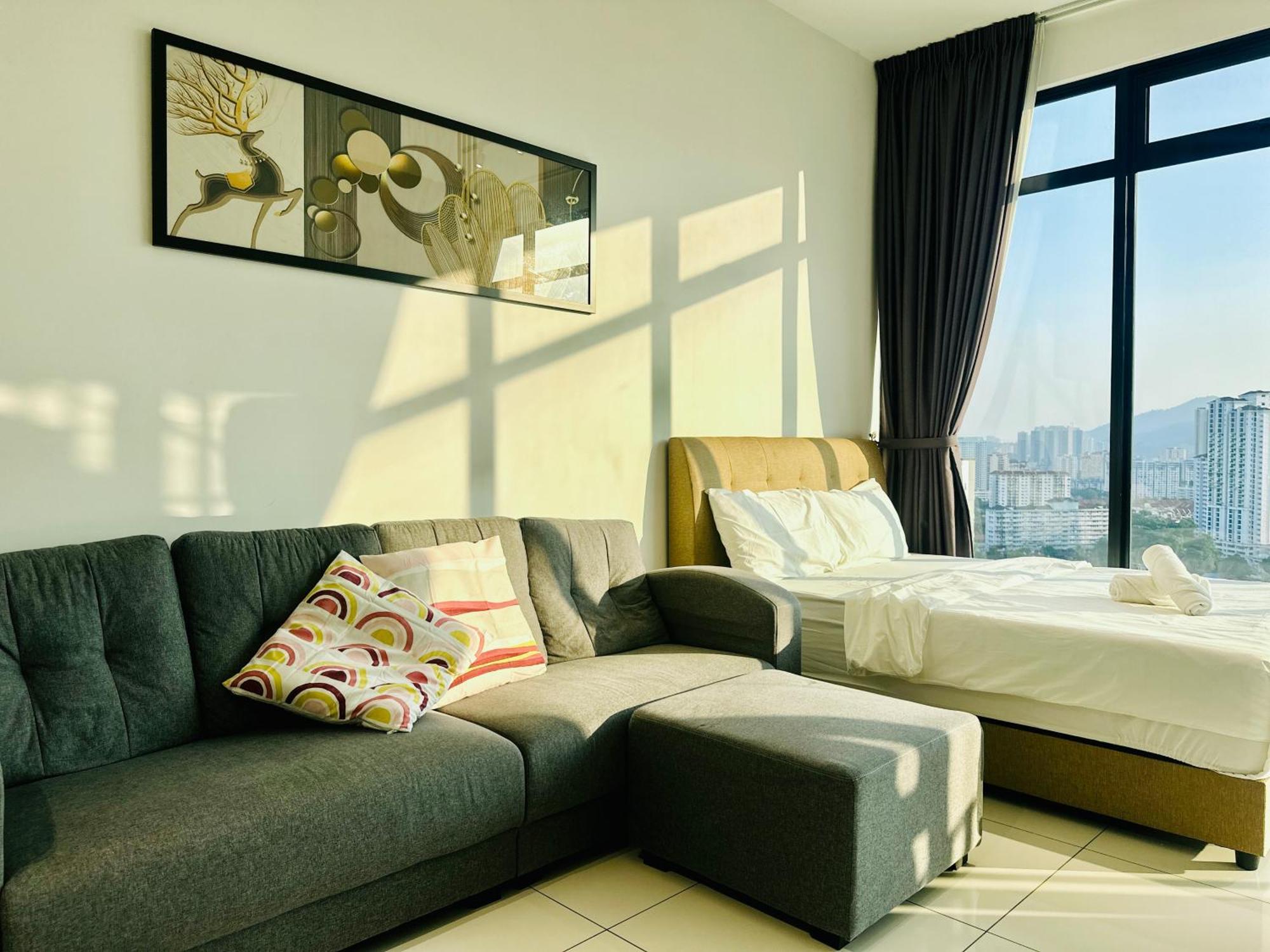 2Br Luxury Rooftop Swimming Pook Homestay@Georgetown@10Pax - 无敌美景两房民宿 Экстерьер фото
